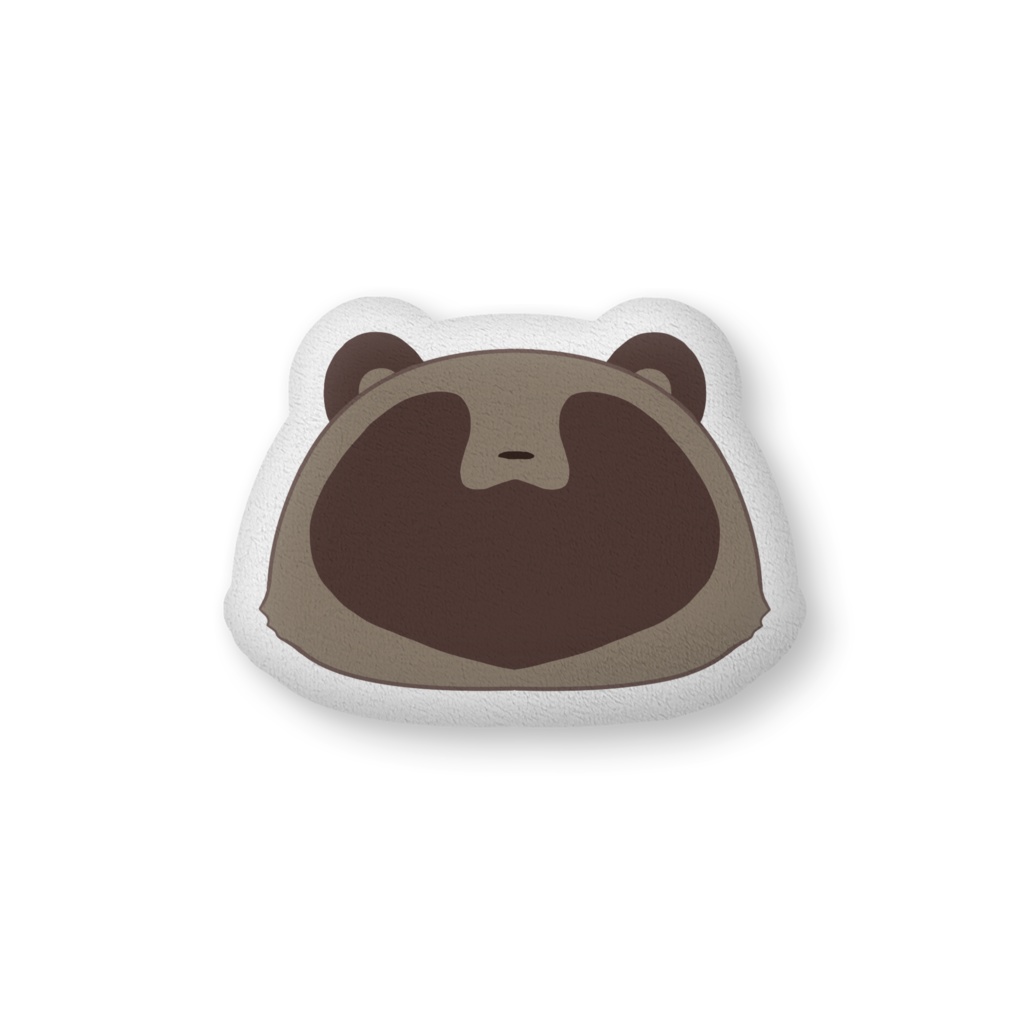 えぞたぬきのぽんさんもふもふクッション