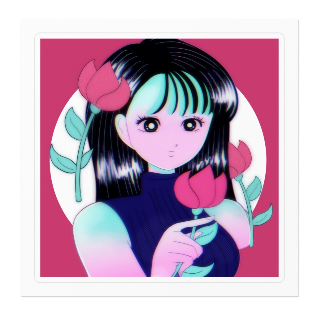 シール・サイズ 100 x 100 (mm