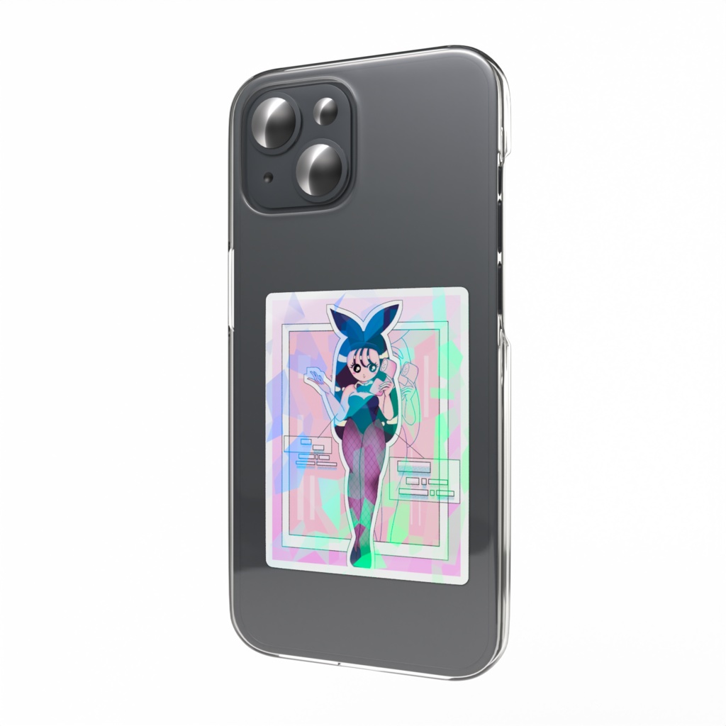 ホログラムステッカー◆バニーガールBタイプ