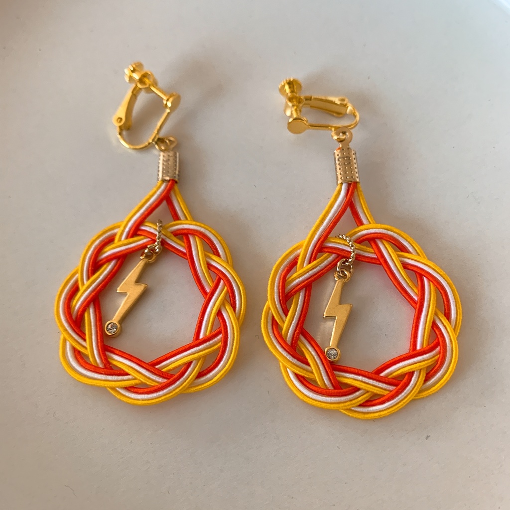 鬼滅の刃 イメージ 水引イヤリング