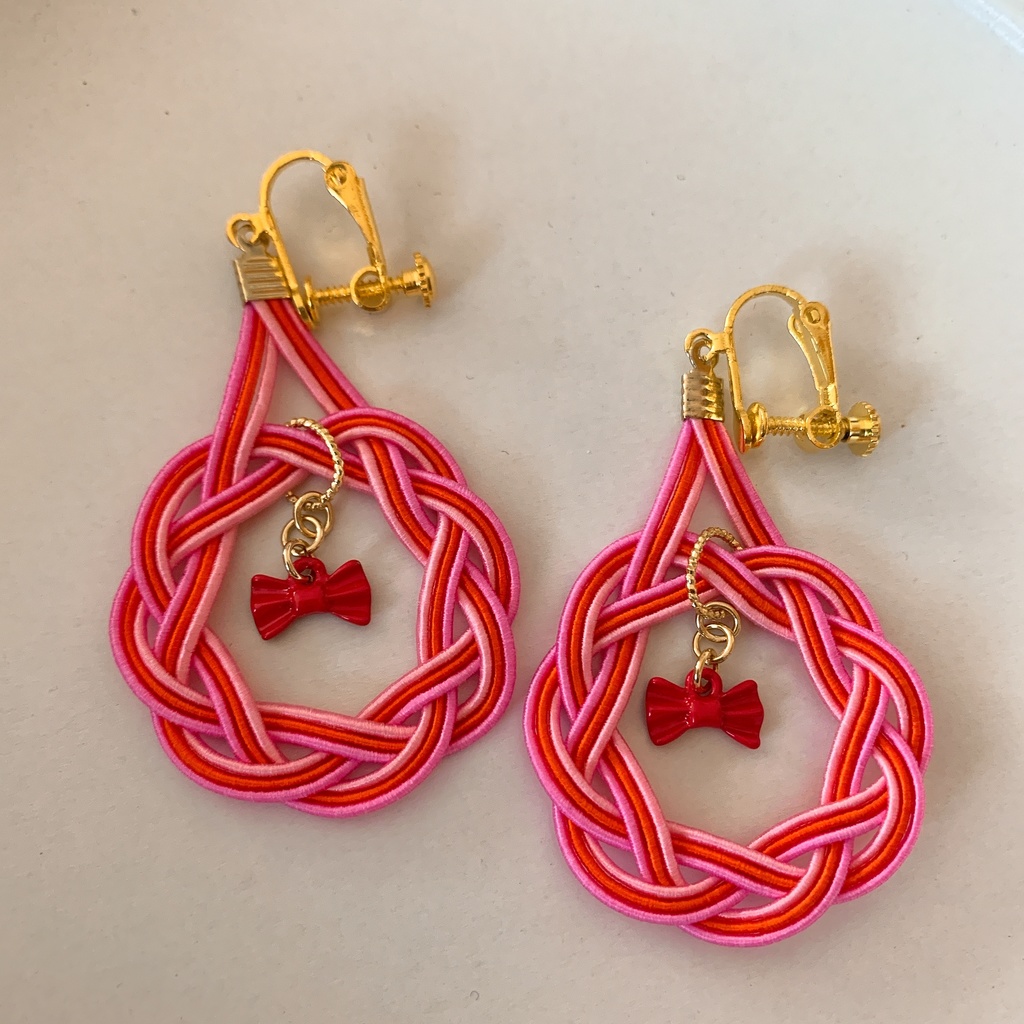 鬼滅の刃 イメージ 水引イヤリング