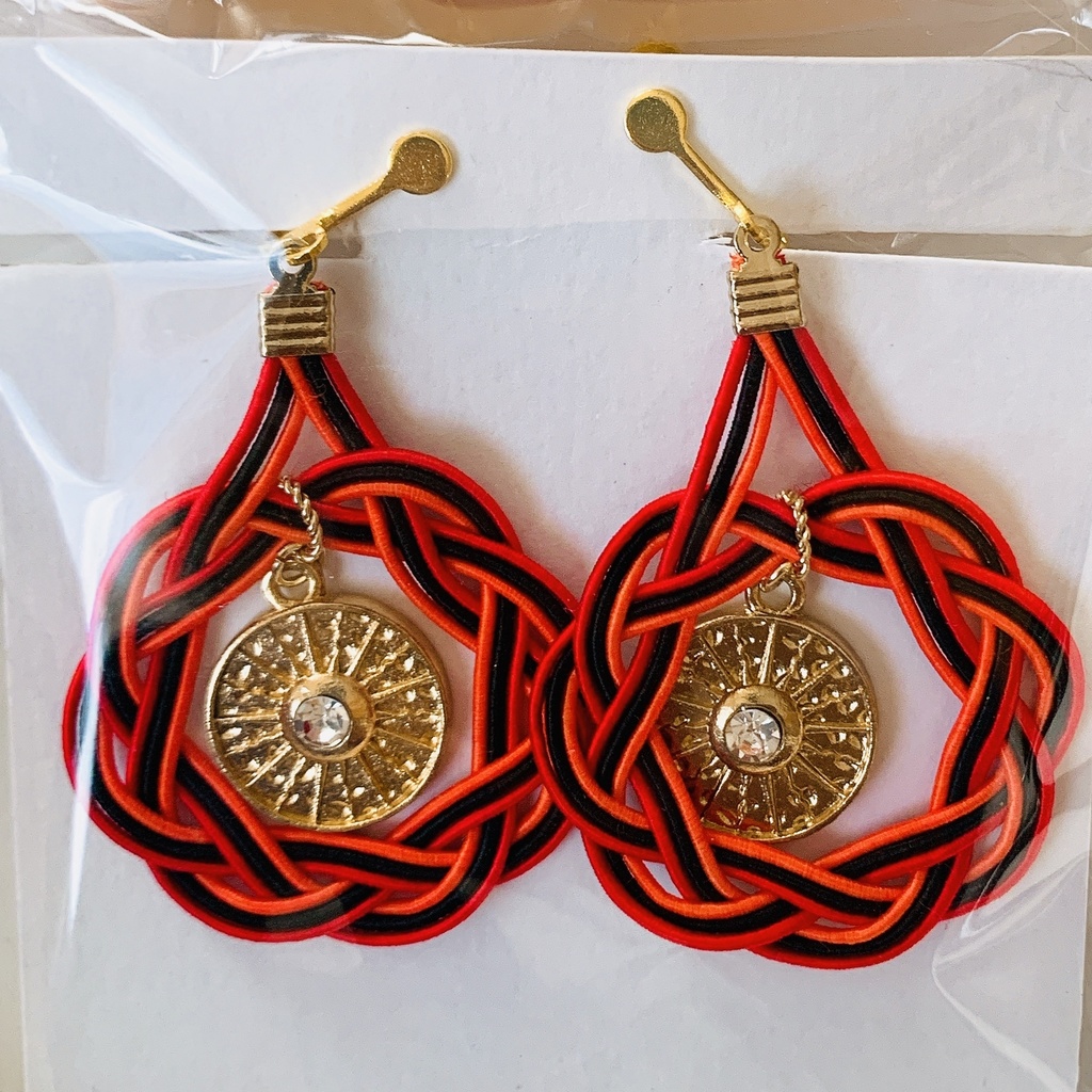 鬼滅の刃 イメージ 水引イヤリング