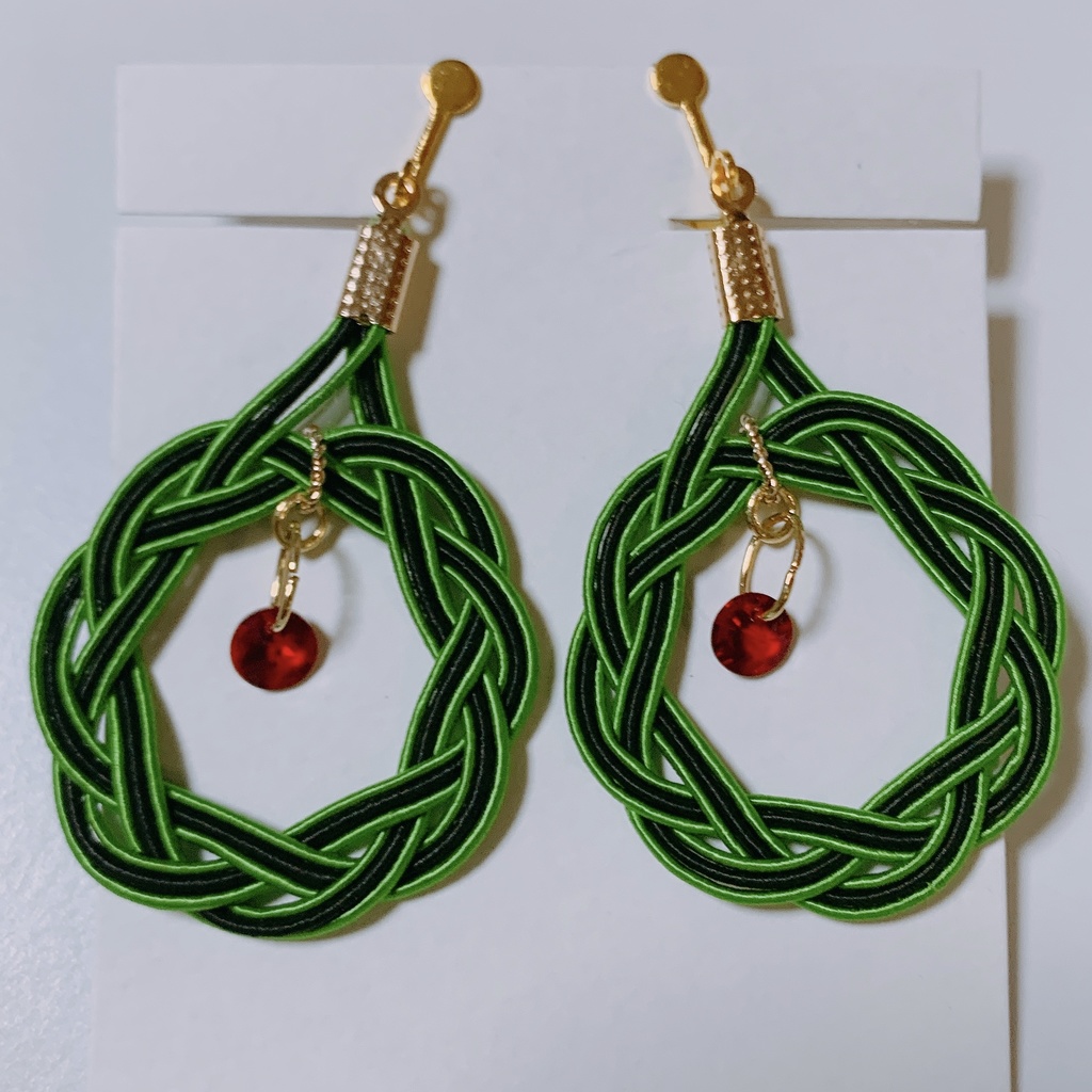 鬼滅の刃 イメージ 水引イヤリング