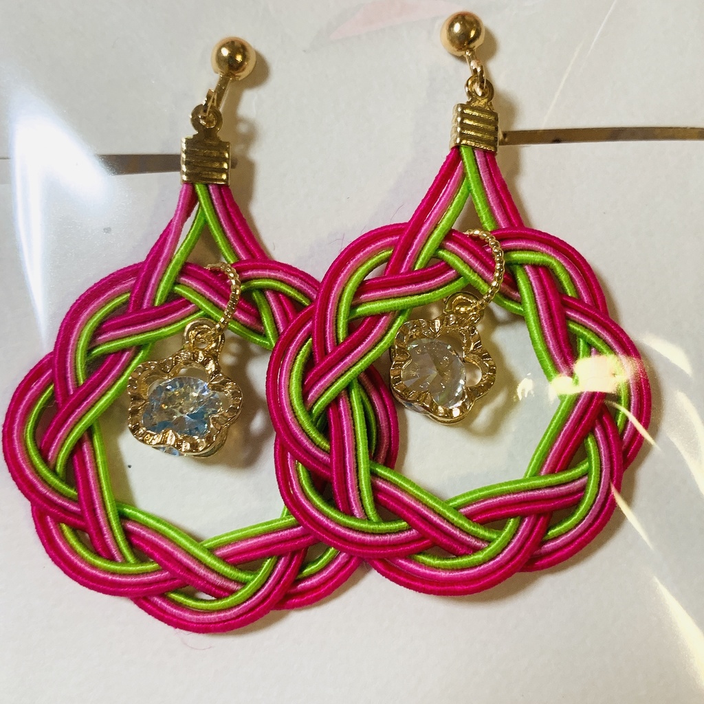 鬼滅の刃 イメージ 水引イヤリング