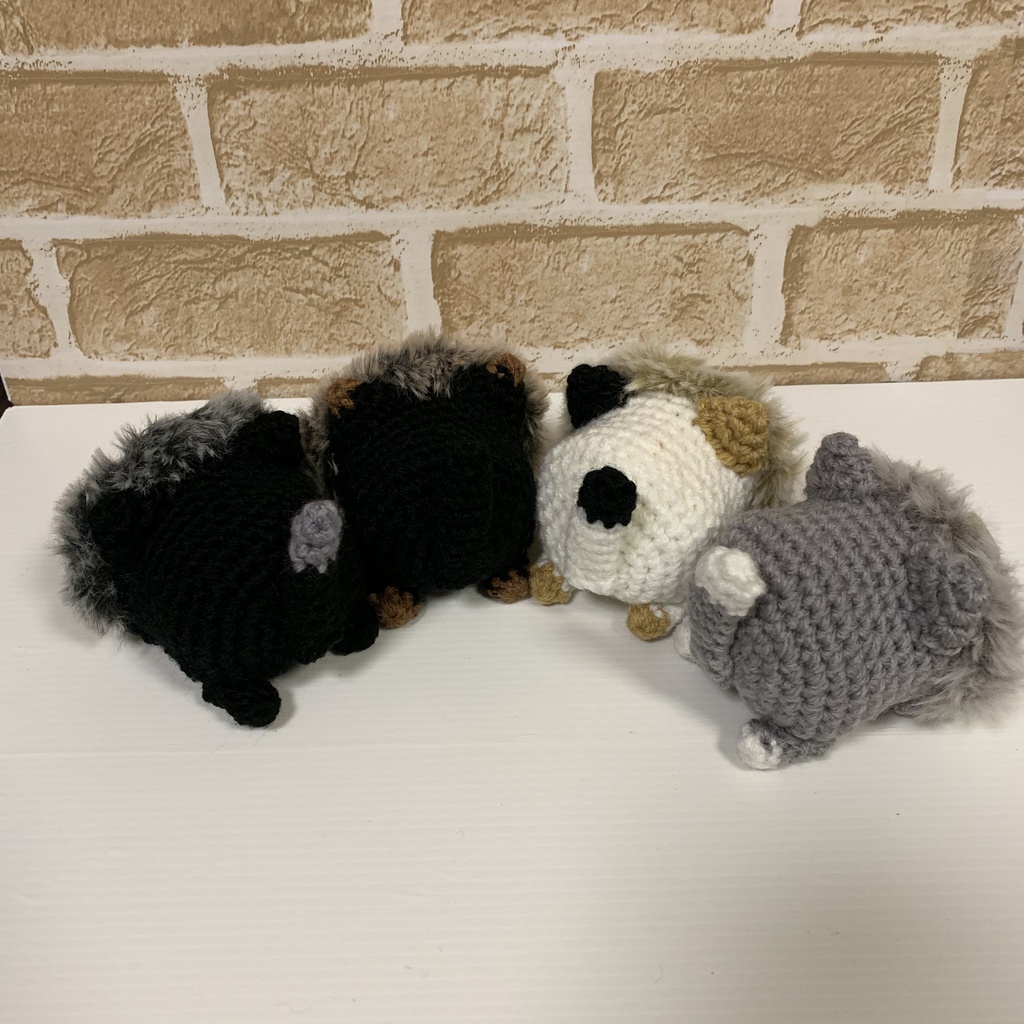 もちマスおくるみ ネコver