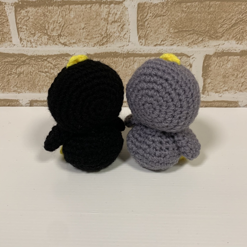 おまんじゅうおくるみ おでかけペンギンver