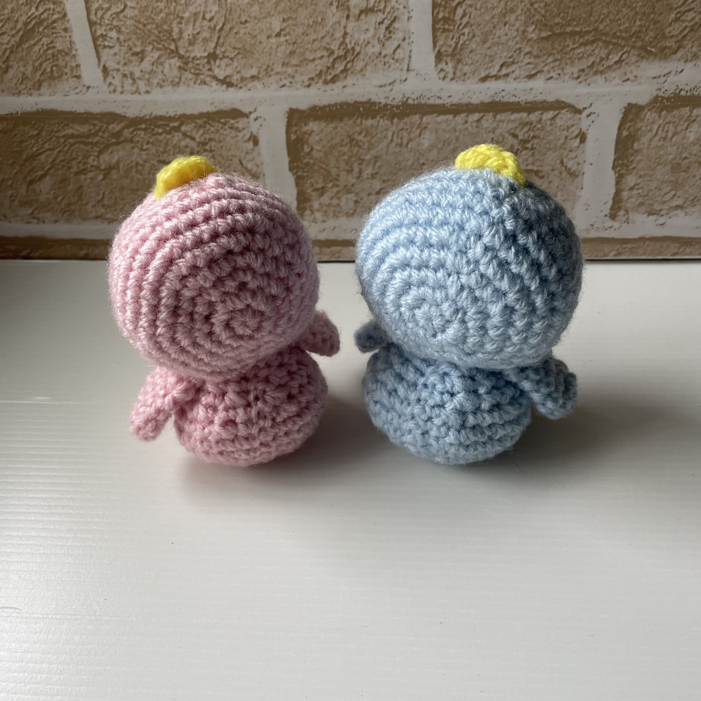 おまんじゅうおくるみ おでかけペンギンver