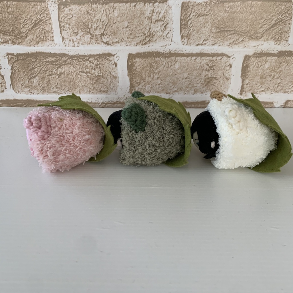 もちマスミニ・まめころりん おくるみ おもちネコver