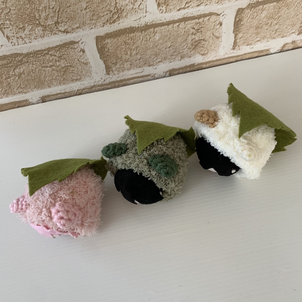 もちマスミニ・まめころりん おくるみ おもちネコver