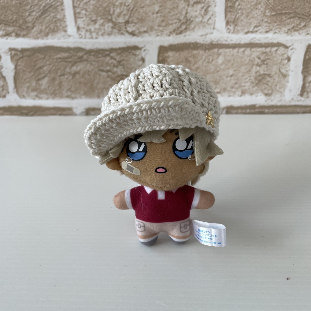 ぬい用 スタッズ付きキャスケット帽