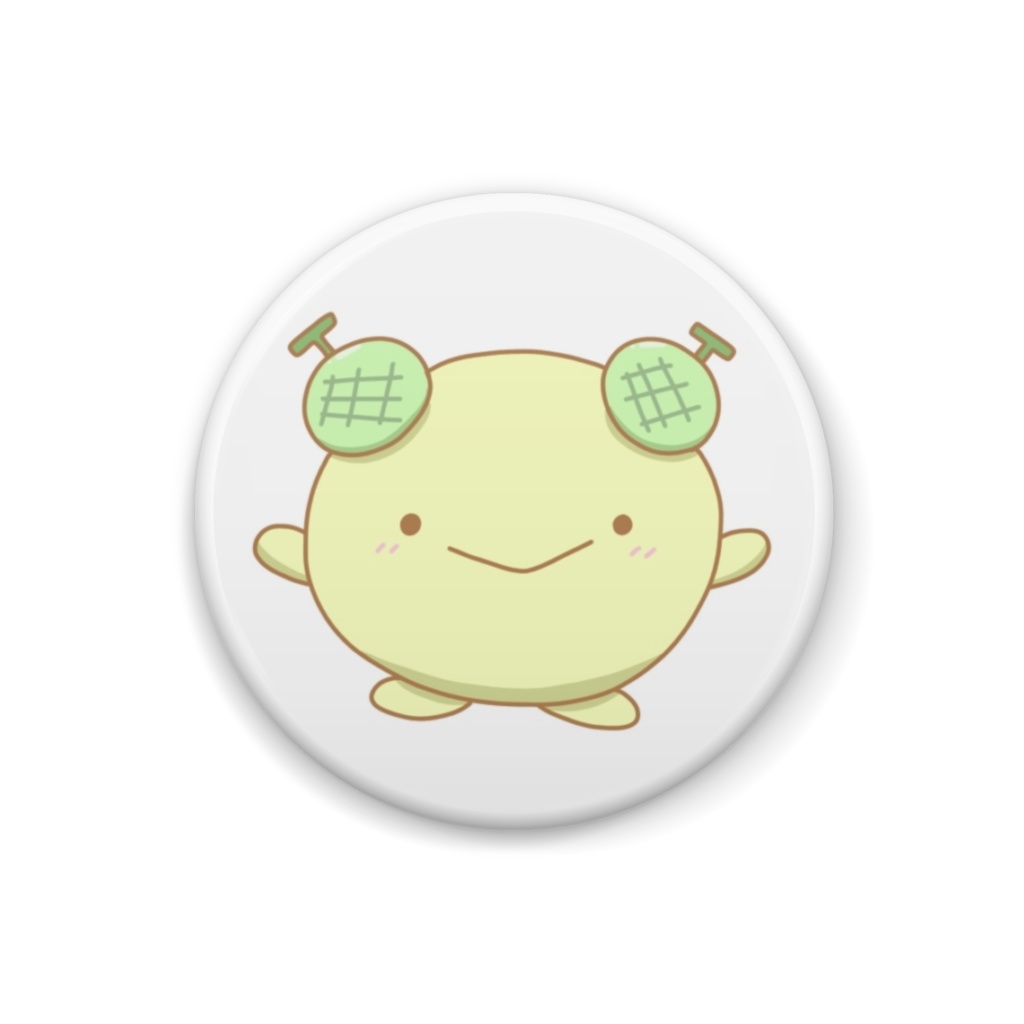 メロクマ缶バッジ(32ミリ)