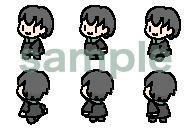 【期間限定】ピクリエ用アバター【黒兄弟＋α】