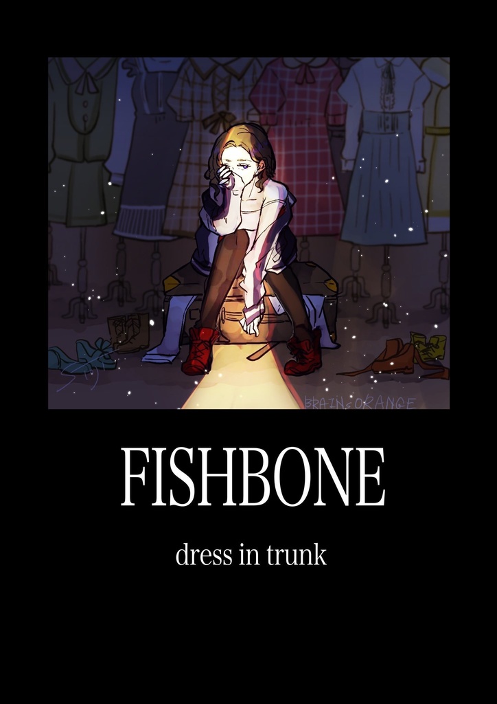 FISHBONE dress in trunk