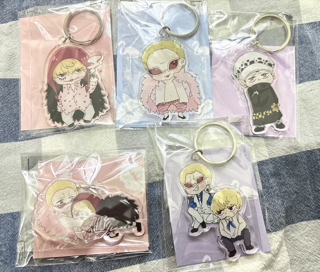 DQ兄弟&ローアクリルキーホルダー