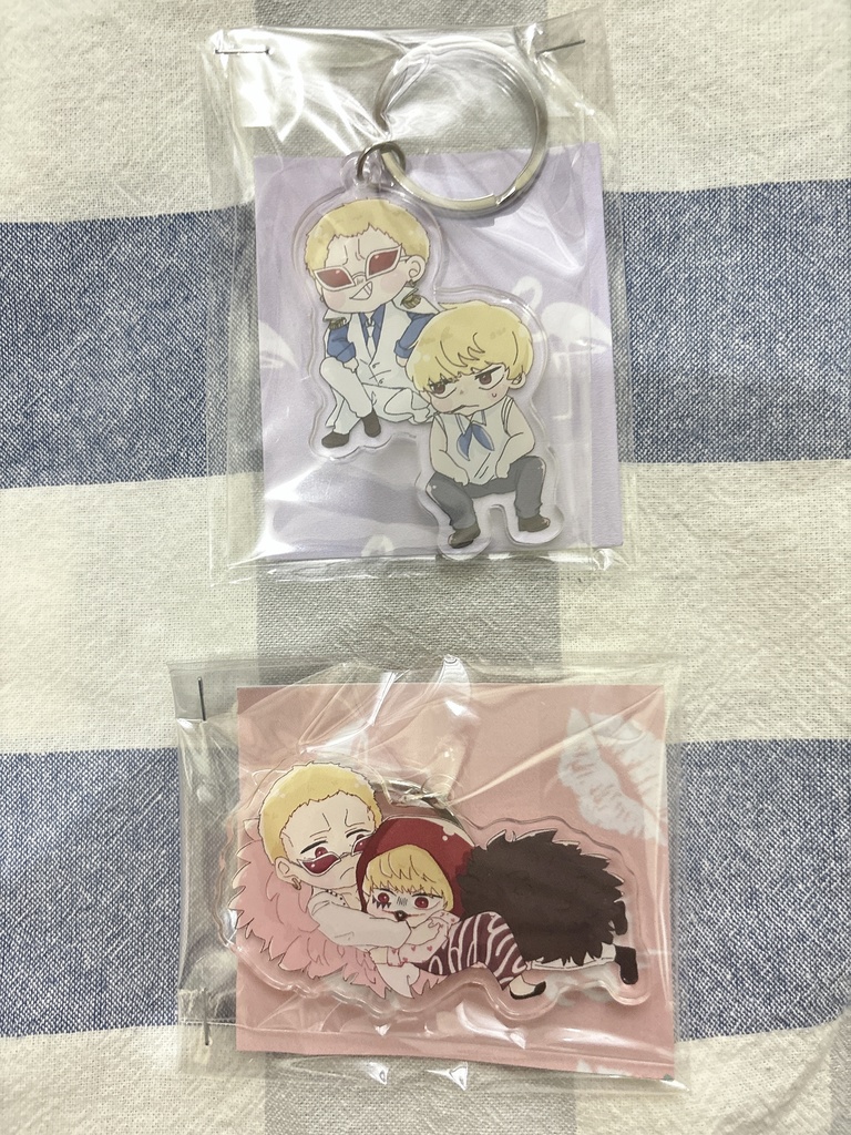 DQ兄弟&ローアクリルキーホルダー