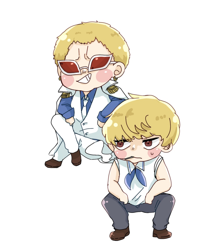 DQ兄弟&ローアクリルキーホルダー