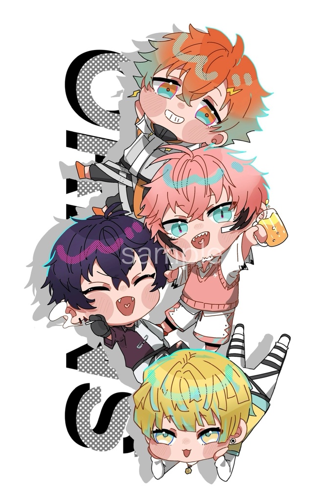 にじさんじ ヒーロー アクリルキーホルダー オリエンス