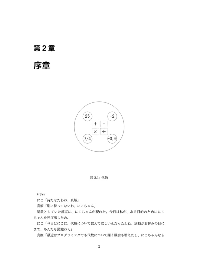 矢澤にこ先輩といっしょに代数!