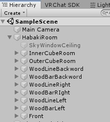 【無料・VRChat&Unity】巾木ハウス【きれいな木製の家】