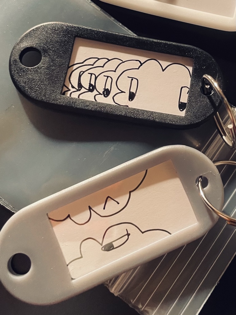 ねーむきーほるだー