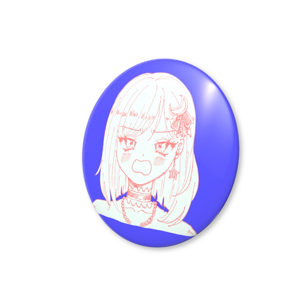 喜怒哀楽缶バッジ