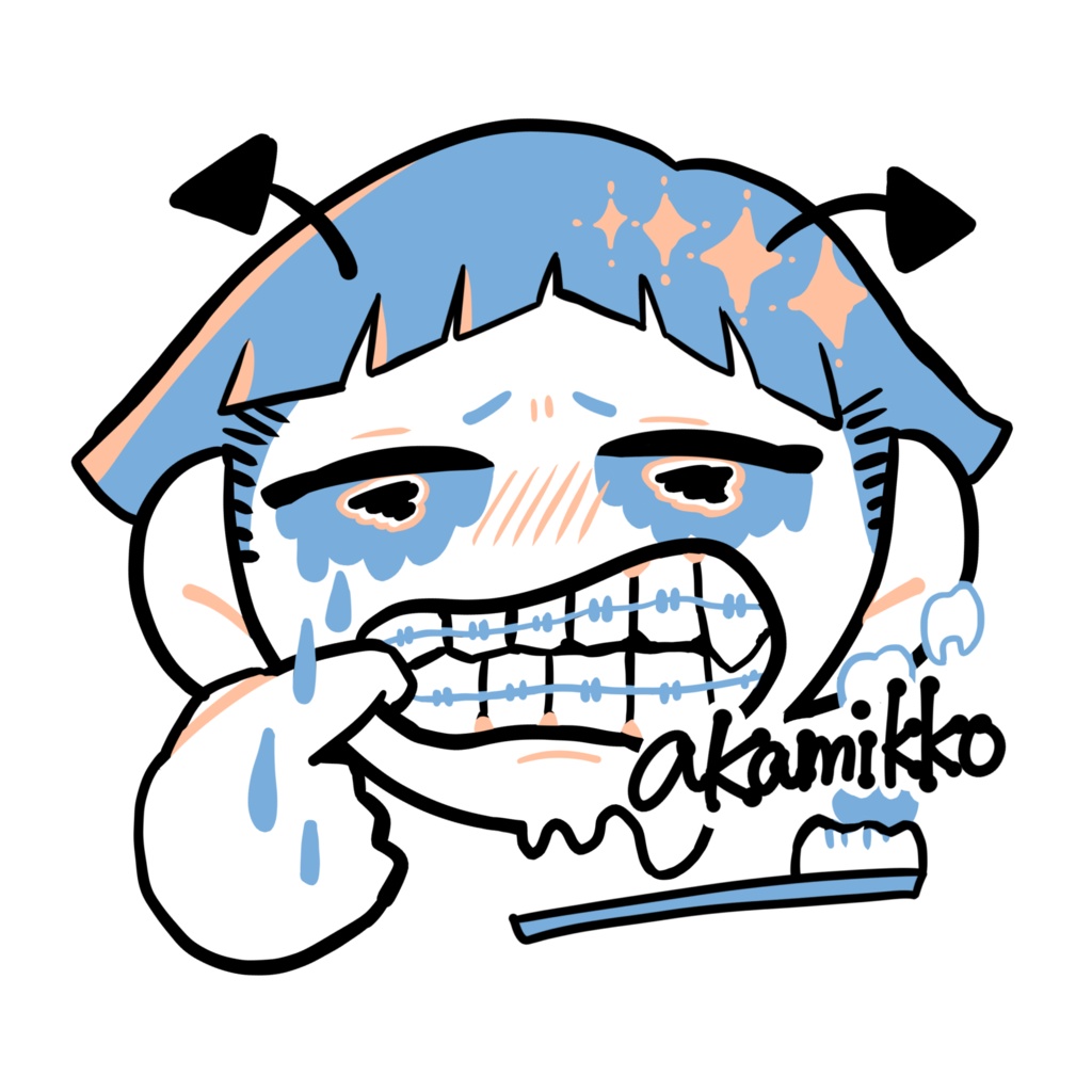 【アイコン03】虫歯くん