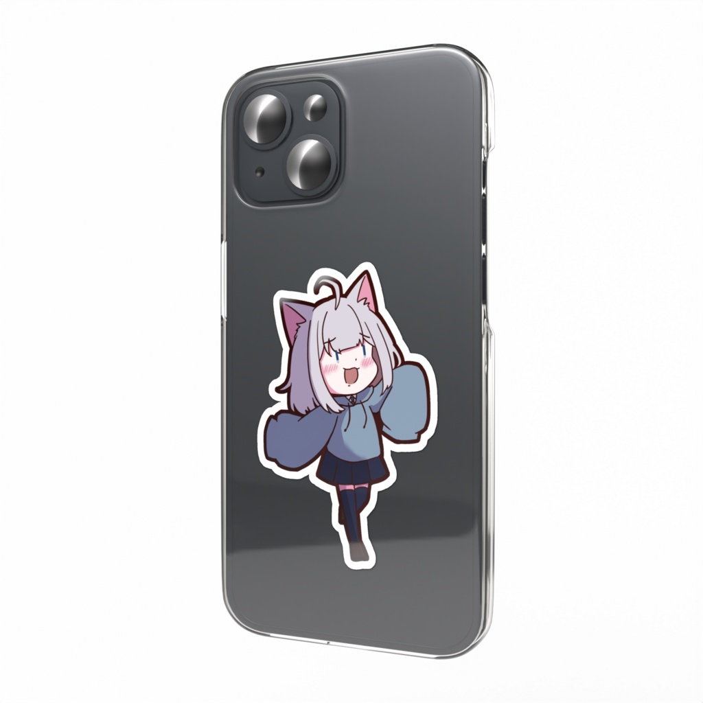 ちびかな(初期衣装のすがた)スマホステッカー