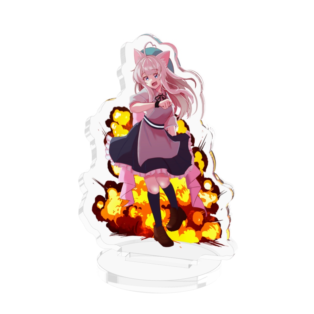 爆発系Vtuberのアクスタ