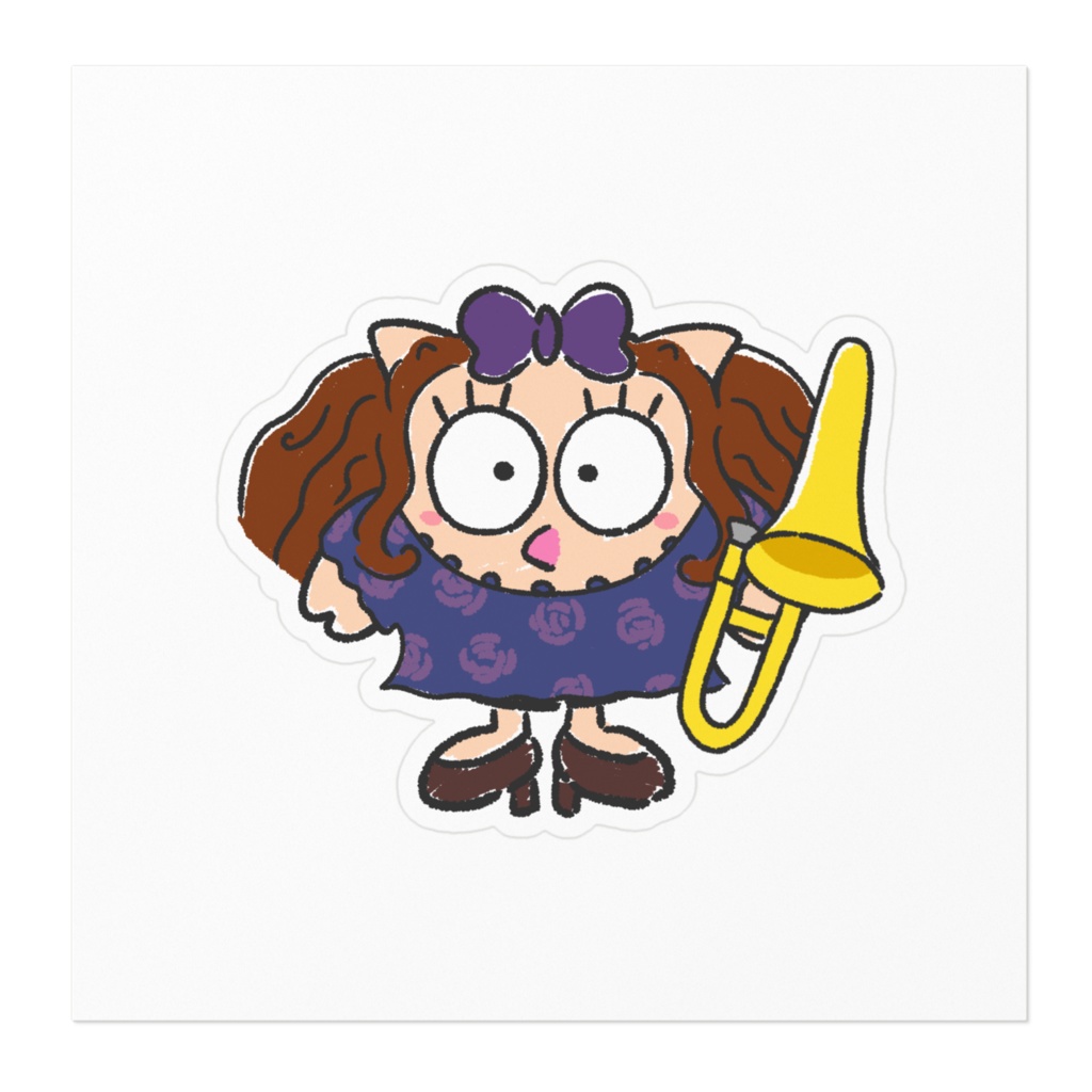 フッコ(トロンボーン) ステッカー