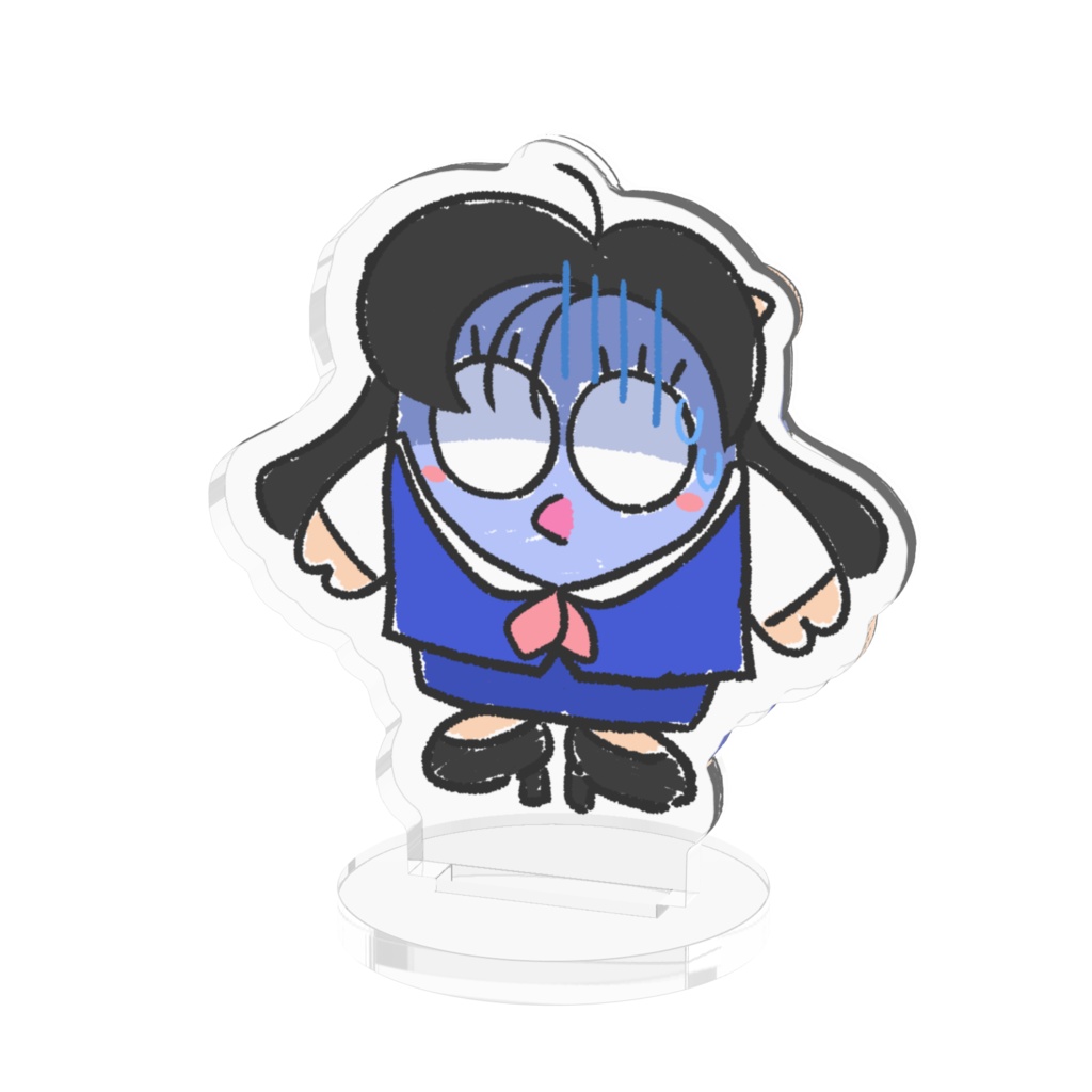 アクリルフィギュア(青ざめOLフッコ)