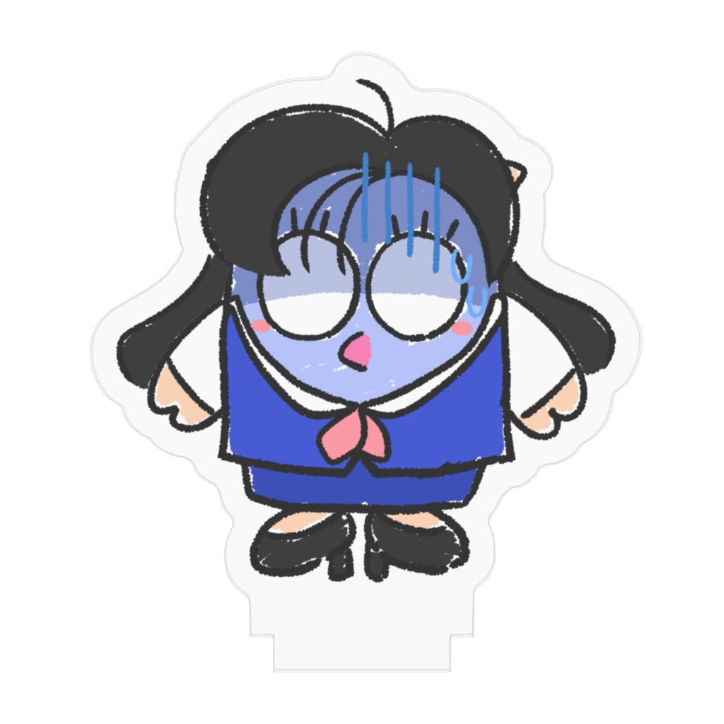 アクリルフィギュア(青ざめOLフッコ)