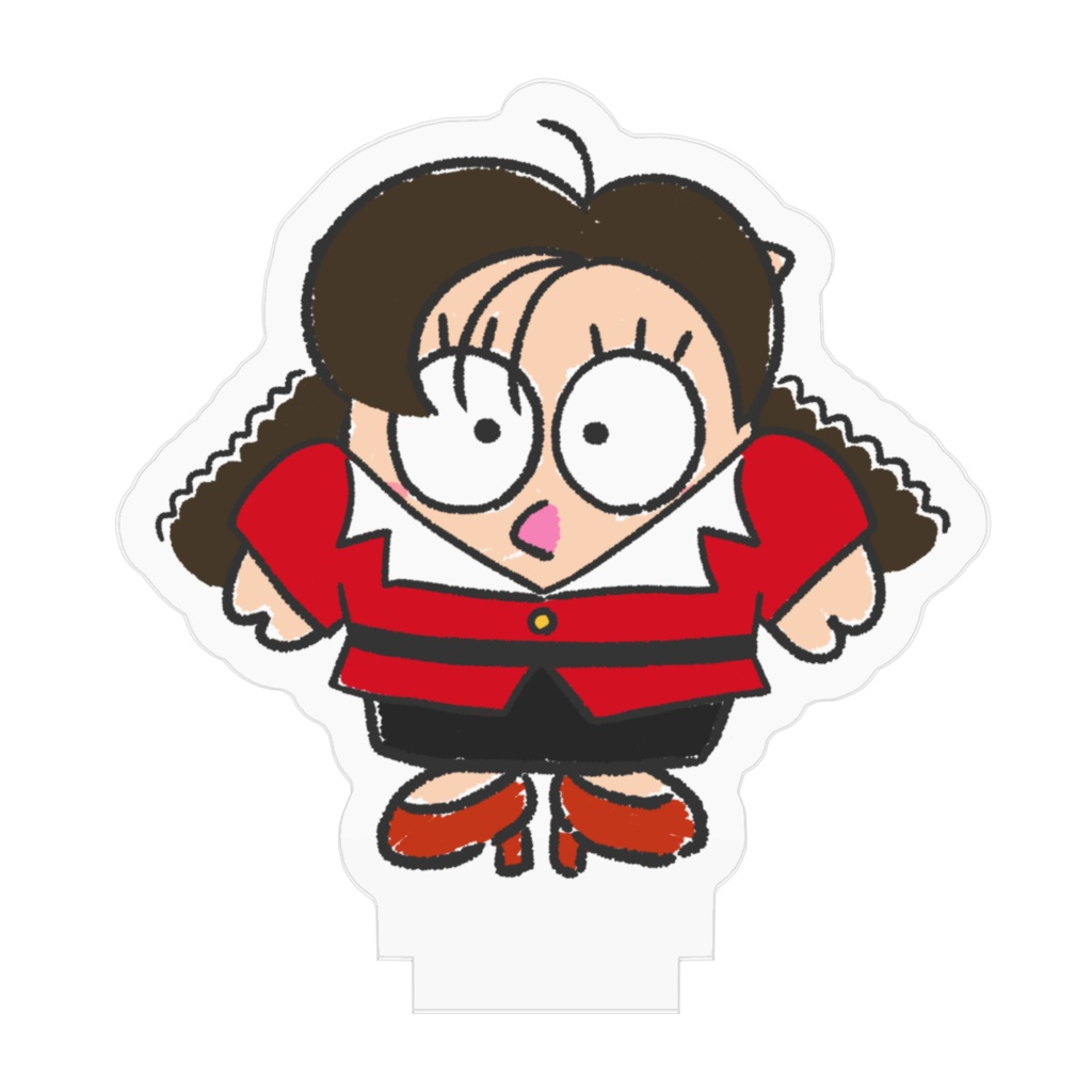 バブル期っぽいフッコ(アクリルフィギュア)