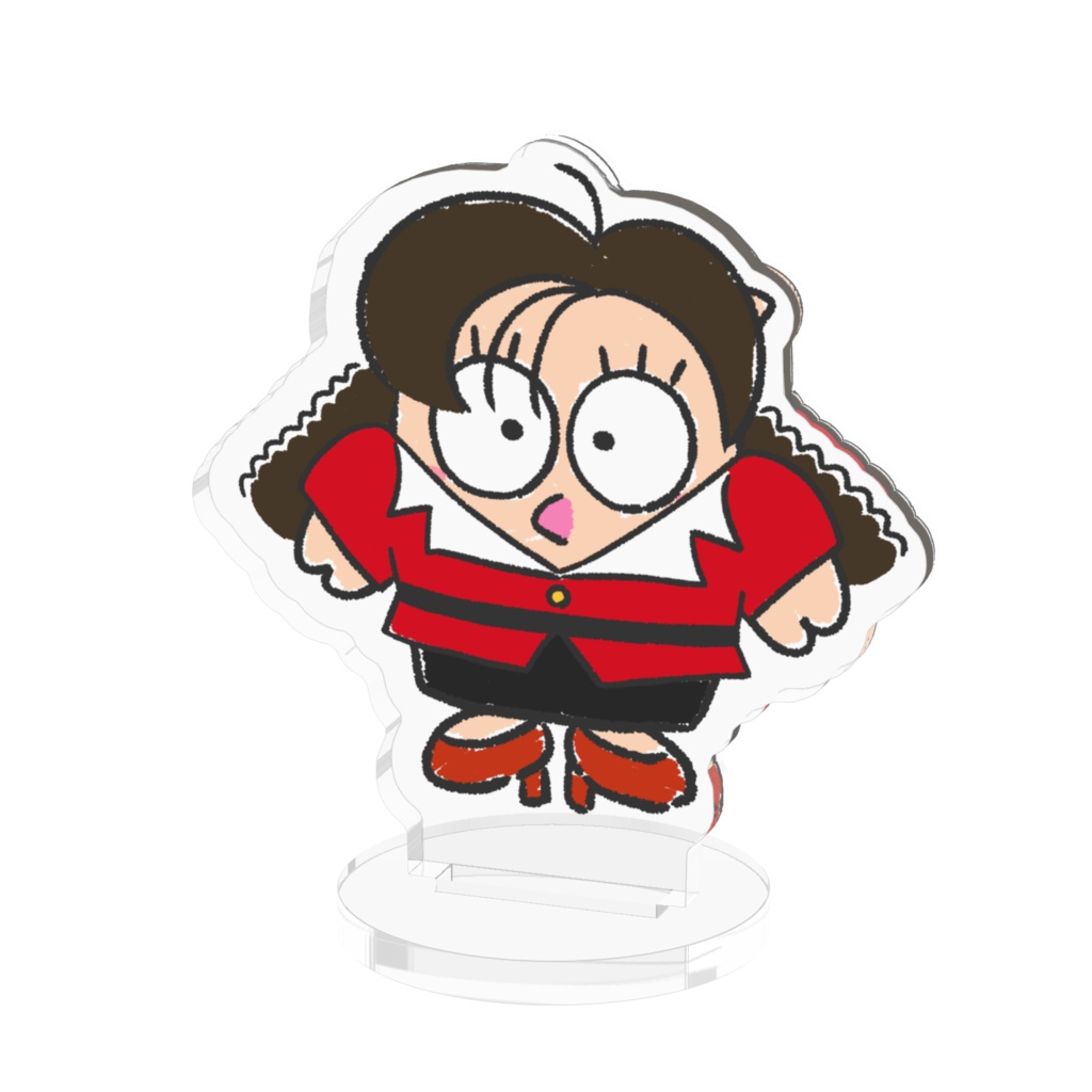 バブル期っぽいフッコ(アクリルフィギュア)