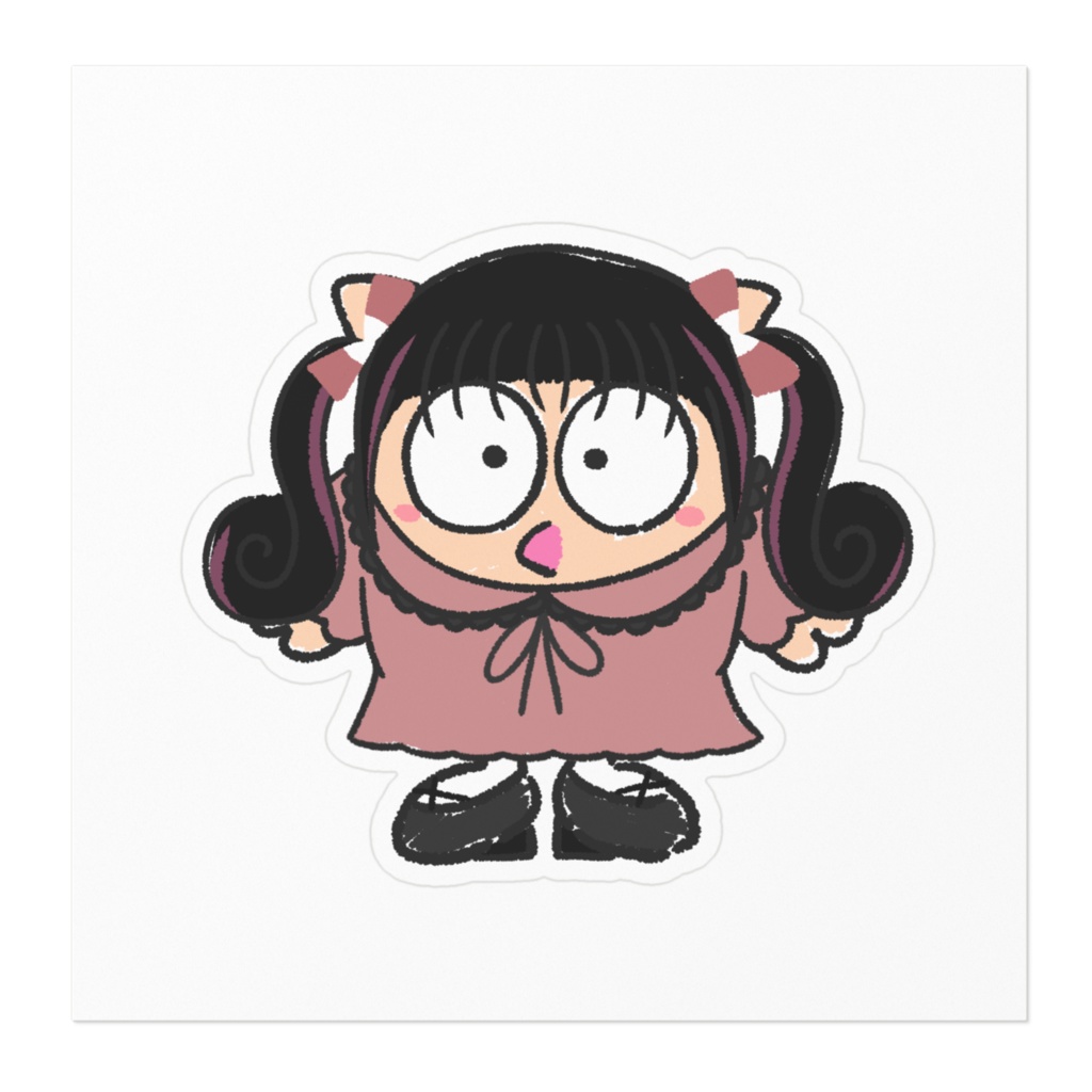 2020年代っぽいフッコ(ステッカー)