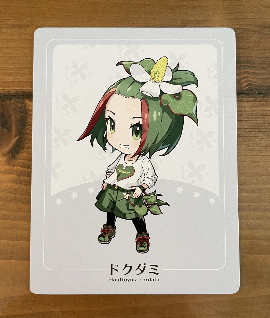 ドクダミちゃん【アクリルフィギュアスタンド】