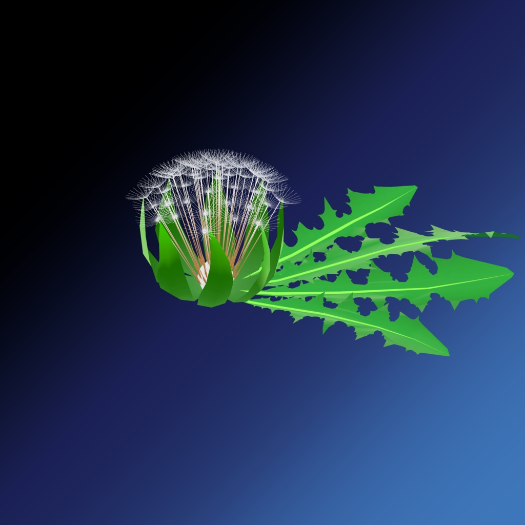 たんぽぽの髪飾り【MA対応】一日無料