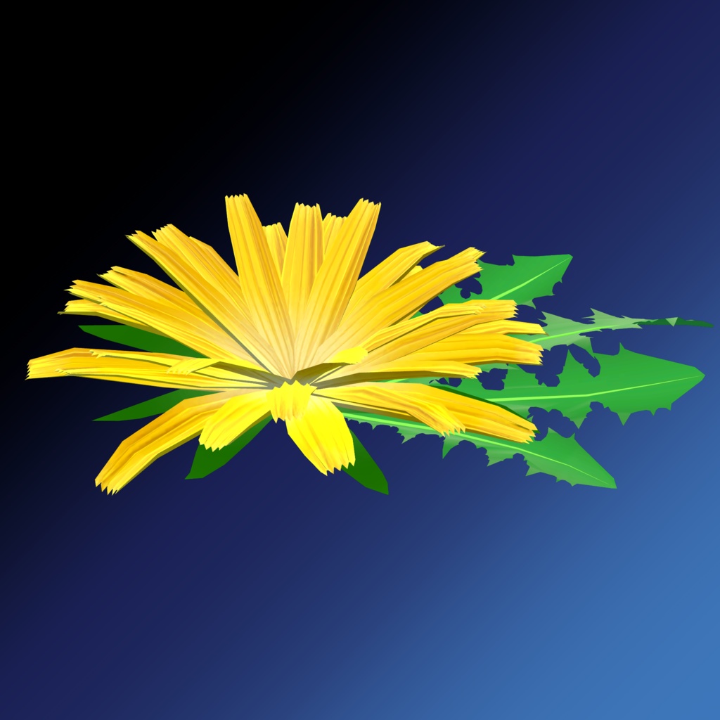 たんぽぽの髪飾り【MA対応】一日無料