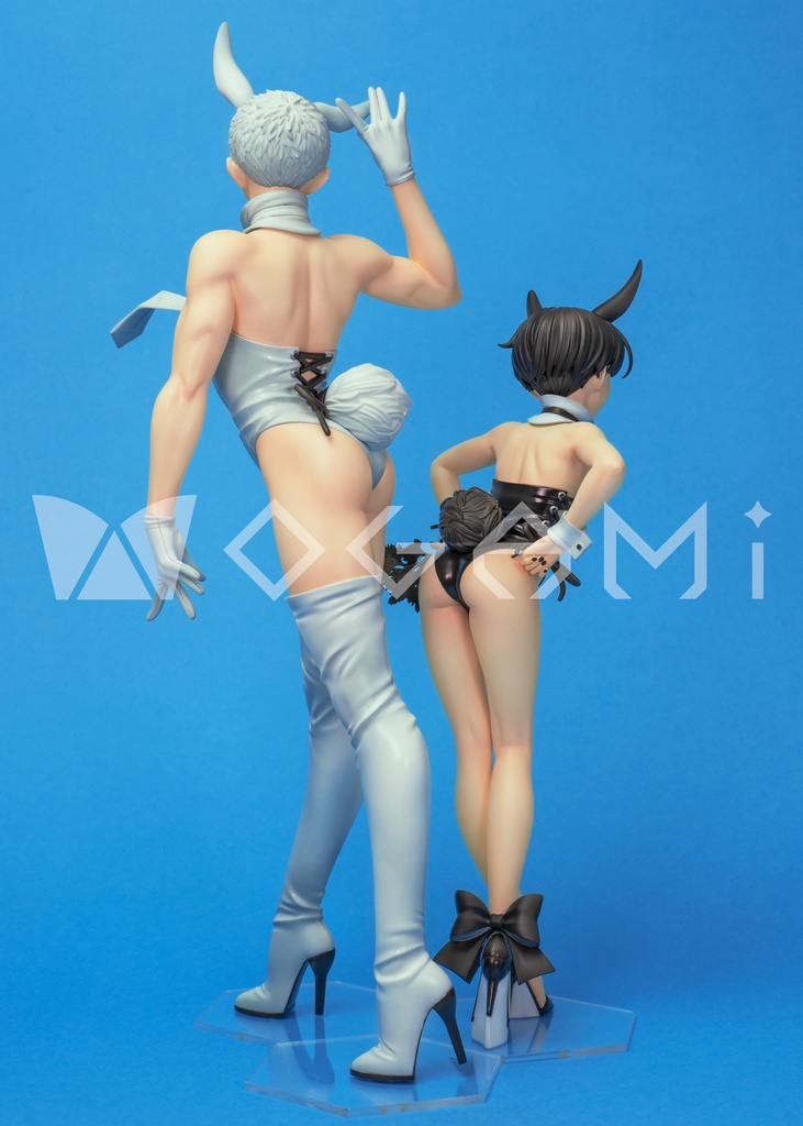 白黒バニーガレージキット【転送サービスご利用される方用】