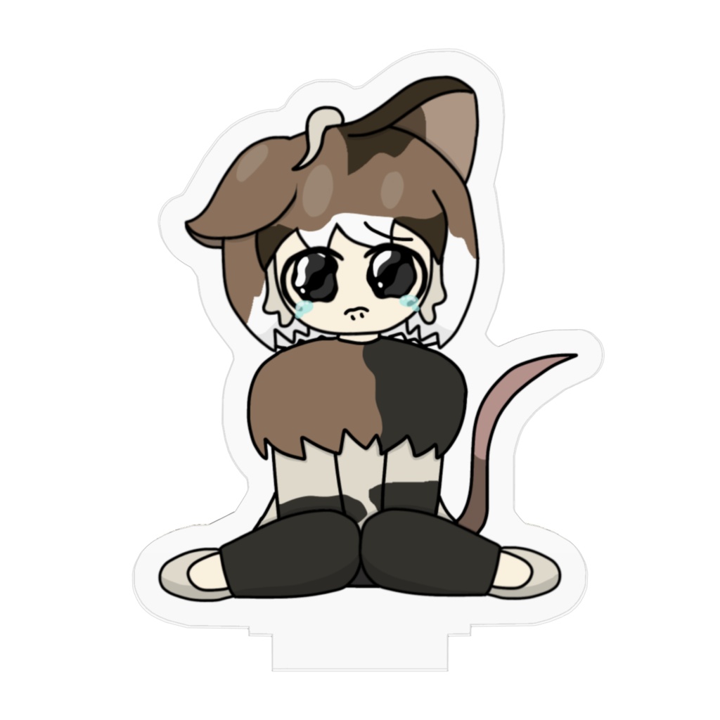 うるうるミケくんお座りアクリルフィギュア