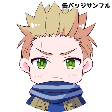 【ヘタリア】缶バッジとフレークシール詰め合わせ(2)