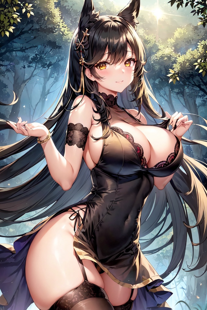 アズー〇レーン 愛宕さん ガーターベルト イラスト集 140枚