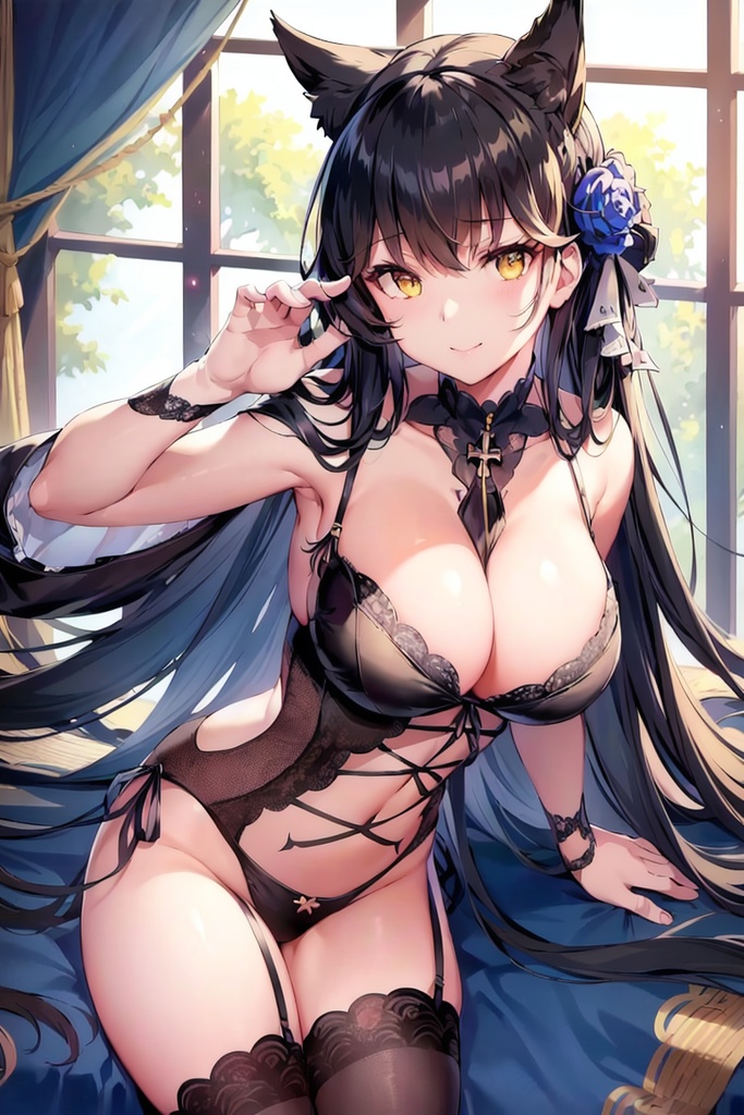 アズー〇レーン 愛宕さん ガーターベルト イラスト集 140枚