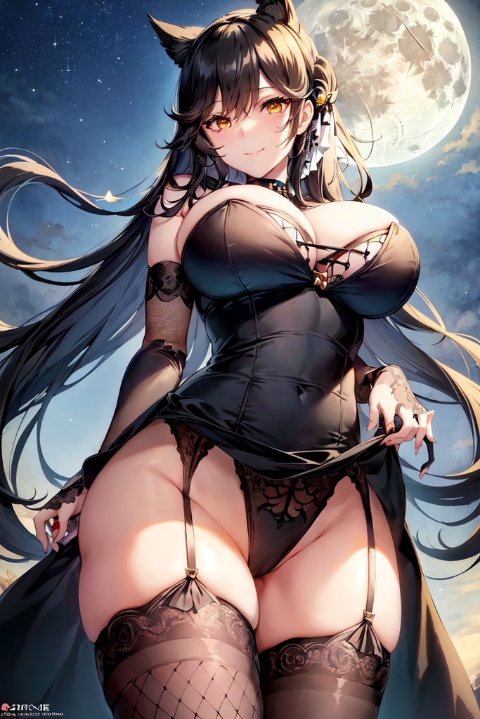 アズー〇レーン 愛宕さん ガーターベルト イラスト集 140枚