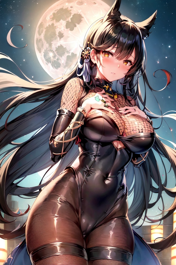 アズー〇レーン 愛宕さん くのいち イラスト集 184枚