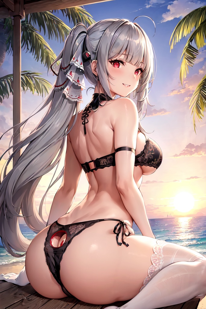 女子 下着 エロ二次元 アズー〇レーン フォーミダブル 下着 イラスト集 69枚 - AI LOVER/Hなヒロインは全員俺の女 - BOOTH