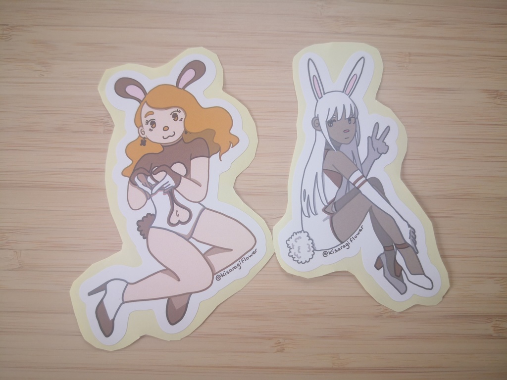Bonbon & Jasmine ステッカーセット