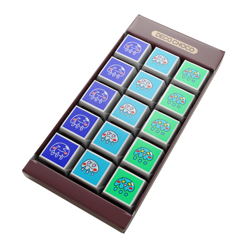 くらげちゃんチョコ(15個入り)
