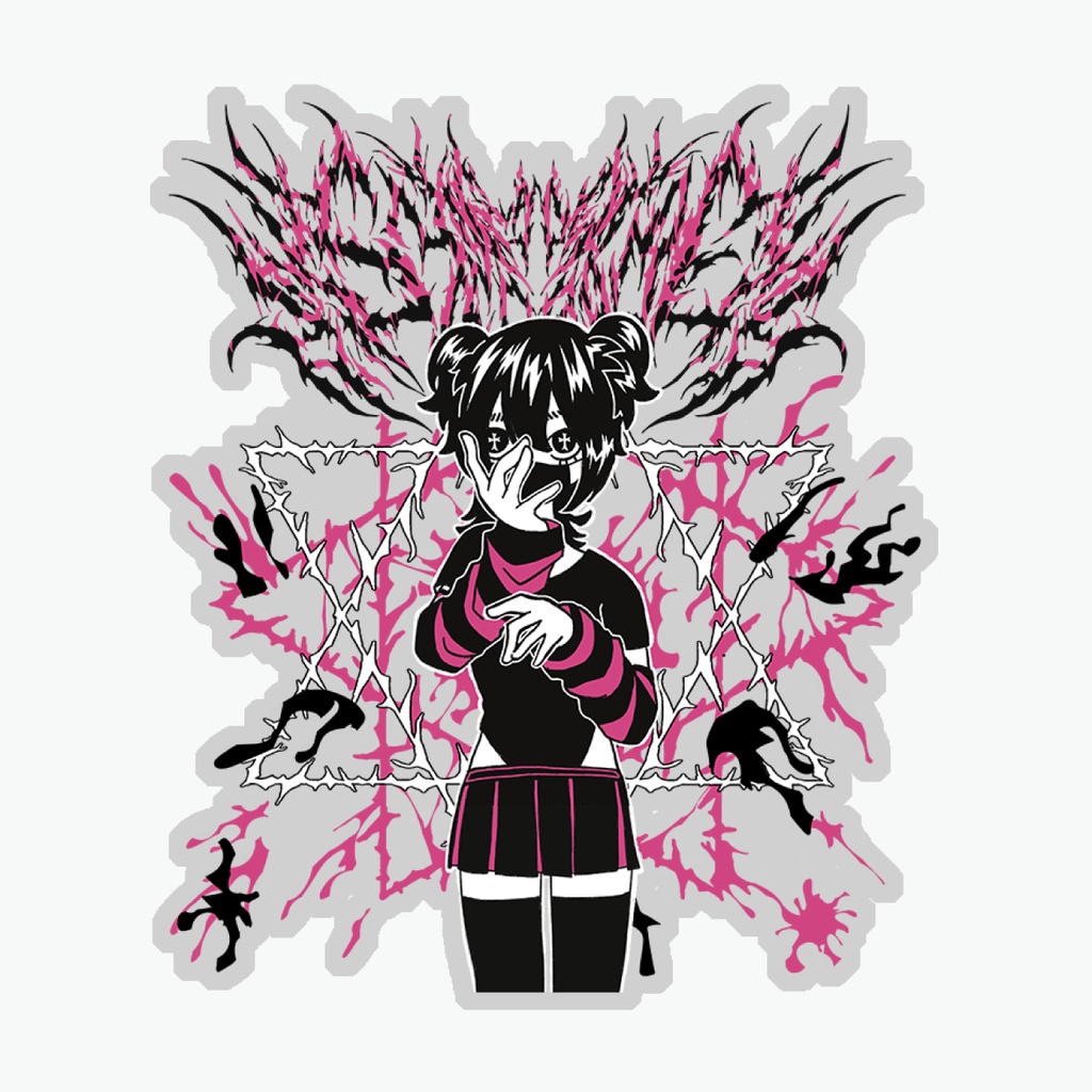 ホログラムステッカーsilver