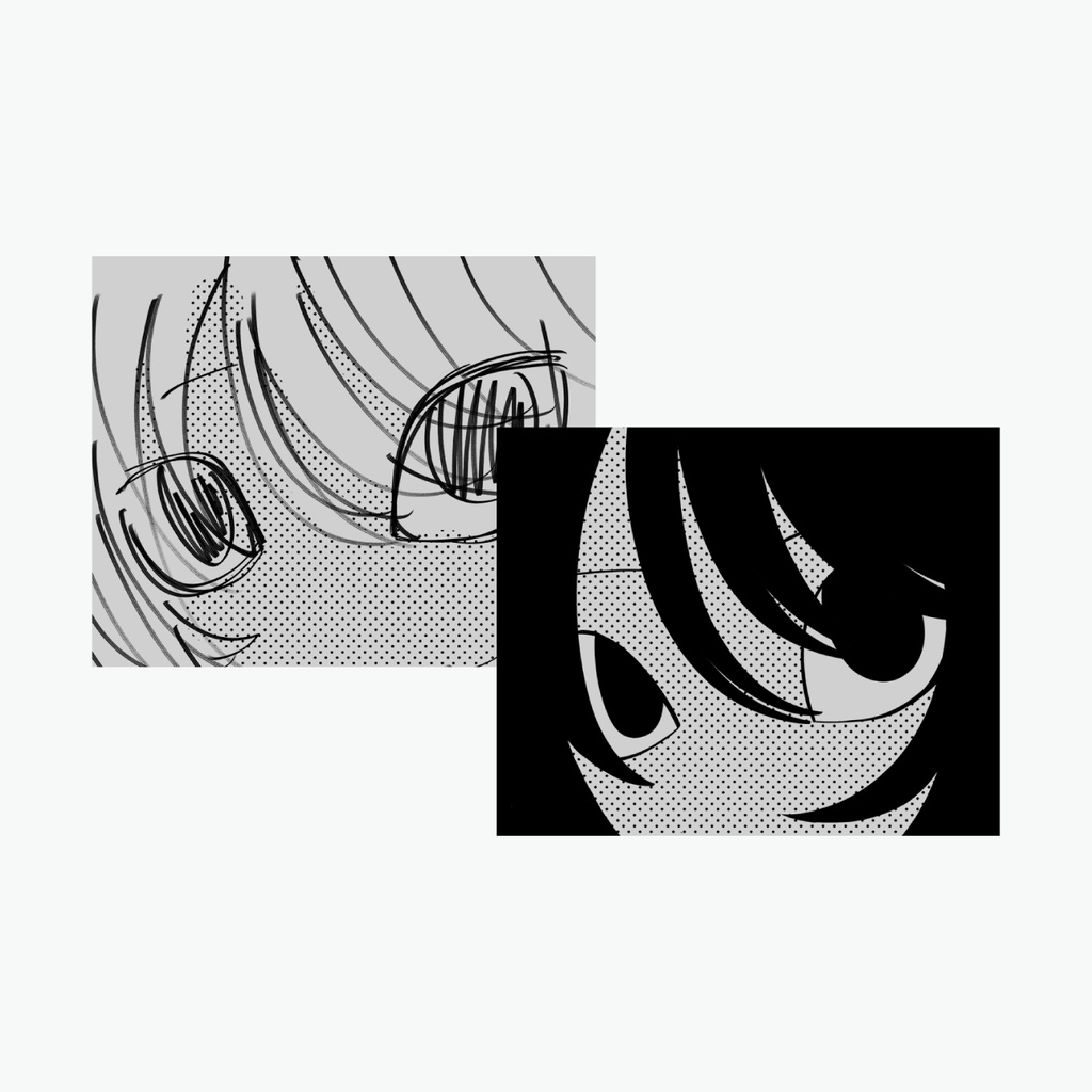 「目眩」ステッカー２枚セット
