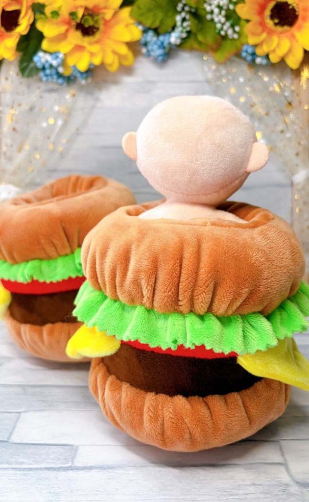 ふかふかハンバーガー